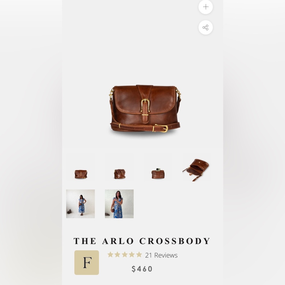 The Arlo Crossbody Bag in Sedona!